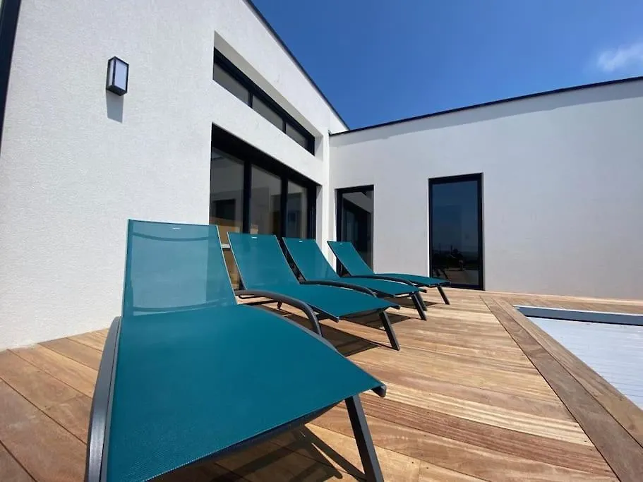 L'Escapade Marine, Villa Bord De Mer Avec Piscine 卡兰特克