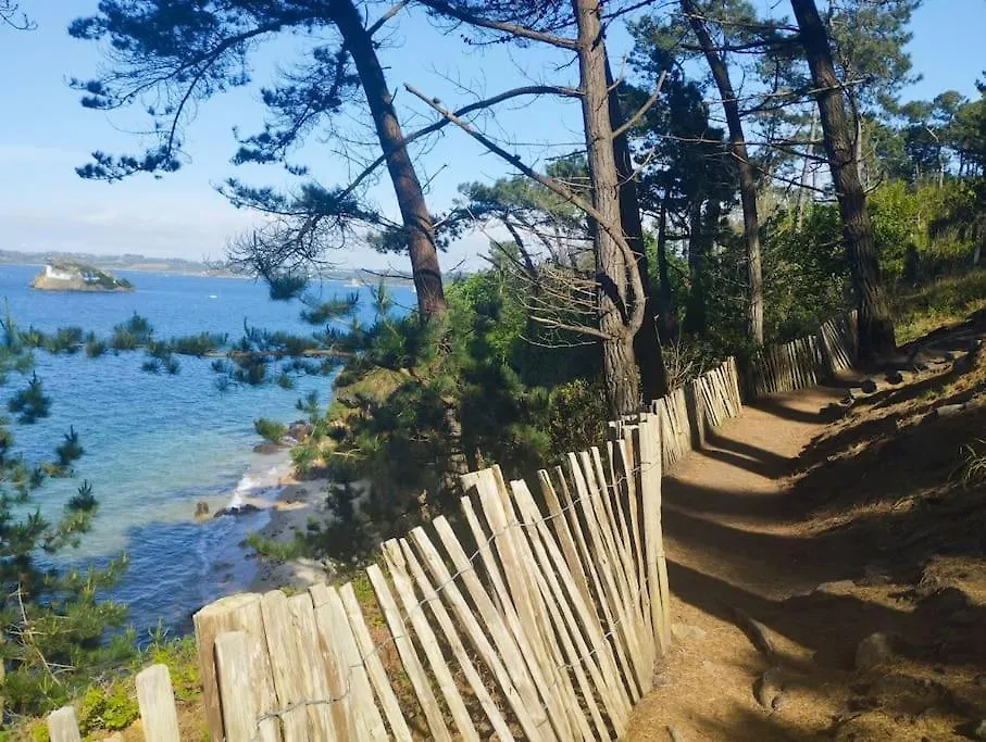 L'Escapade Marine, Villa Bord De Mer Avec Piscine 卡兰特克 0*,  法国