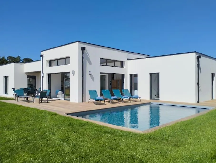 L'Escapade Marine, Villa Bord De Mer Avec Piscine 卡兰特克